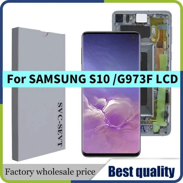6.1'' dynamic amoled for samsung s10 g973f/ds g973u g973f sm g973 display touch screen digitizer replacement 6.1'' dynamic amoled for samsung s10 g973f/ds g973u g973f sm g973 display touch screen digitizer replacement