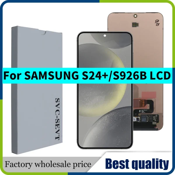 6.7" dynamic ltpo amoled 2x 120hz for samsung s24 plus lcd s24+ s926b s926b/ds s926e display touch screen digitizer assembly 6.7" dynamic ltpo amoled 2x 120hz for samsung s24 plus lcd s24+ s926b s926b/ds s926e display touch screen digitizer assembly