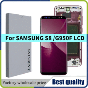 5.8'' super amoled s8 display screen for samsung s8 screen replacement lcd touch digitizer assembly g950f g950 with frame
