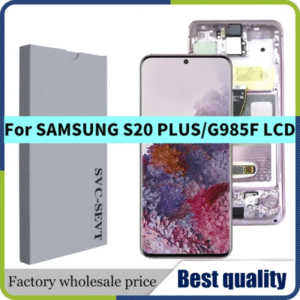 6.7" dynamic amoled 2x for samsung s20 plus lcd g986b g985f g985f/ds lcd display touch screen digitizer with frame