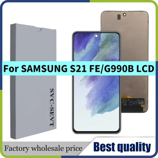 dynamic amoled 2x for samsung s21 fe 5g g9900 g990b g990u g990b/ds g990e lcd display with touch screen ditigitizer dynamic amoled 2x for samsung s21 fe 5g g9900 g990b g990u g990b/ds g990e lcd display with touch screen ditigitizer