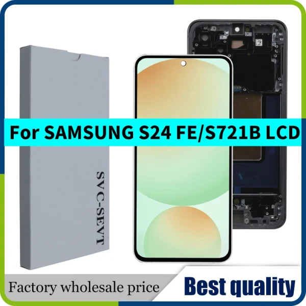 6.7'' dynamic amoled 2x 120hz for samsung s24 fe 5g s721b s721b/ds s721u s721w s7210 lcd display with touch screen ditigitizer 6.7'' dynamic amoled 2x 120hz for samsung s24 fe 5g s721b s721b/ds s721u s721w s7210 lcd display with touch screen ditigitizer
