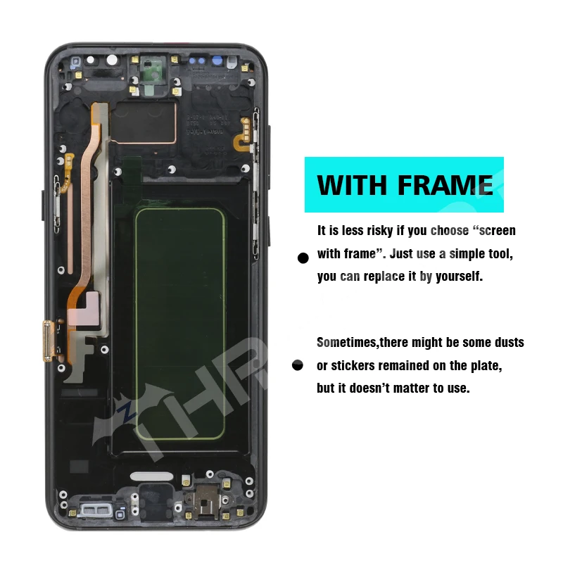 super amoled display screen for samsung s8 plus screen replacement lcd touch digitizer assembly s8+ g955 g955f with frame super amoled display screen for samsung s8 plus screen replacement lcd touch digitizer assembly s8+ g955 g955f with frame