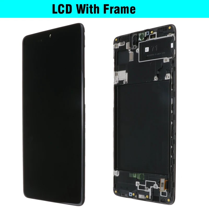 super amoled for samsung a71 4g lcd touch digitizer sensor glass assembly for samsung a71 display a715 a715f a715fd super amoled for samsung a71 4g lcd touch digitizer sensor glass assembly for samsung a71 display a715 a715f a715fd