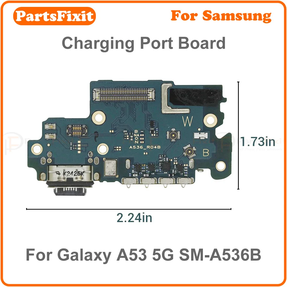 charging port board with sim card reader for samsung galaxy a53 5g sm a536b usb charger dock connector board charging port board with sim card reader for samsung galaxy a53 5g sm a536b usb charger dock connector board
