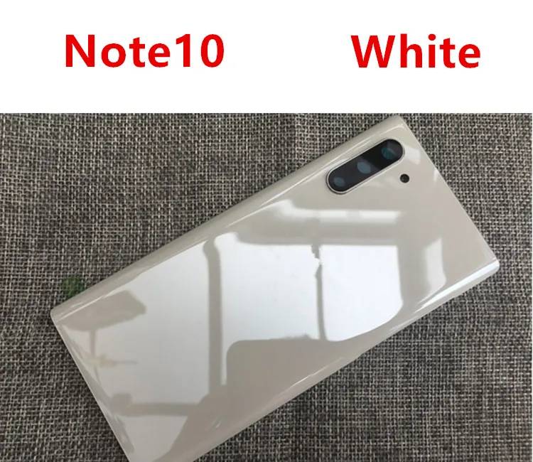 note10 housing for samsung galaxy note 10 n971 n970 6.3" glass battery back cover repair replace door rear case + camera lens note10 housing for samsung galaxy note 10 n971 n970 6.3" glass battery back cover repair replace door rear case + camera lens