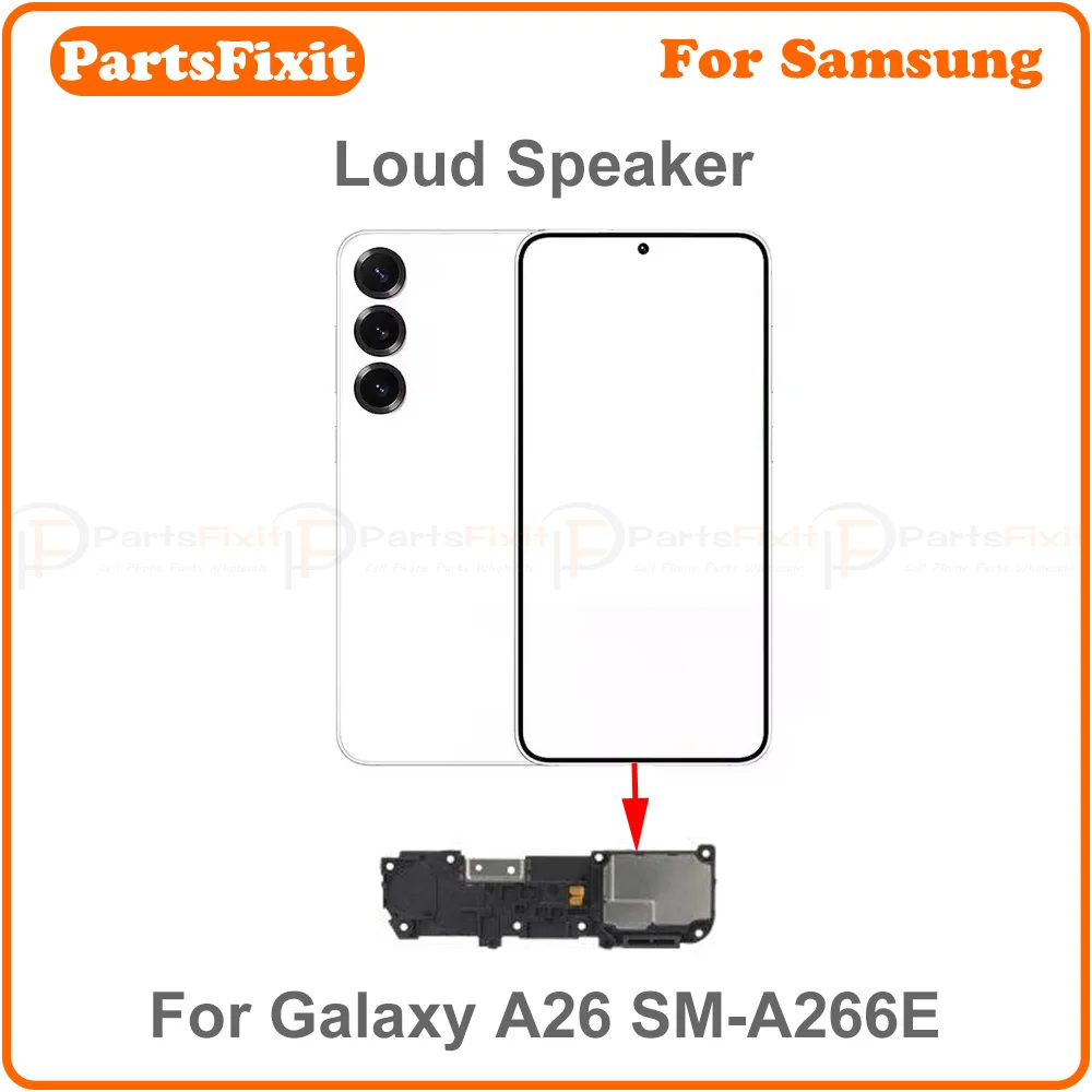 bottom speaker replacement for samsung galaxy a26 sm a266e loudspeaker buzzer module bottom speaker replacement for samsung galaxy a26 sm a266e loudspeaker buzzer module