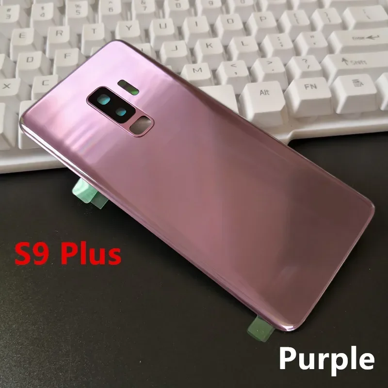 s9plus housing for samsung galaxy s9 plus g965 6.2" glass battery back cover repair replace door rear case + camera lens s9plus housing for samsung galaxy s9 plus g965 6.2" glass battery back cover repair replace door rear case + camera lens