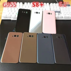 s8plus housing for samsung galaxy s8 plus g955 6.2" glass battery back cover repair replace door rear case + camera lens