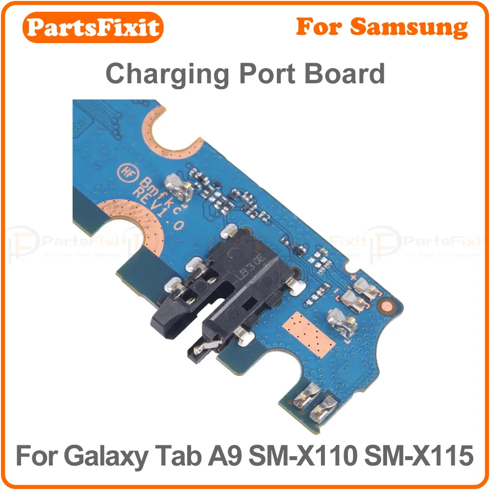 charging connector pcb board with fast charge for samsung galaxy tab a9 sm x110 sm x115 charging port board replacement charging connector pcb board with fast charge for samsung galaxy tab a9 sm x110 sm x115 charging port board replacement