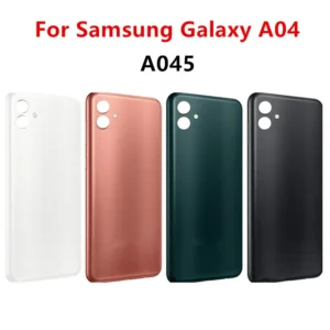a045 housing for samsung galaxy a04 6.5" plastic battery back cover repair replace door rear case