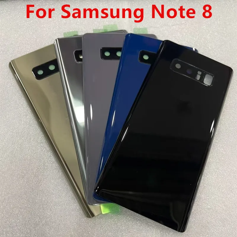 note8 housing for samsung galaxy note 8 n950 6.3" glass battery back cover repair replace door rear case + camera lens note8 housing for samsung galaxy note 8 n950 6.3" glass battery back cover repair replace door rear case + camera lens
