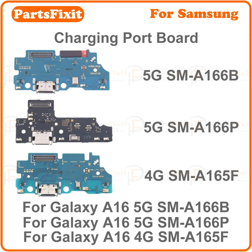 charging port board for samsung galaxy a16 5g sm a166b sm a166p 4g sm 165f dock connector charging port flex cable repair part charging port board for samsung galaxy a16 5g sm a166b sm a166p 4g sm 165f dock connector charging port flex cable repair part