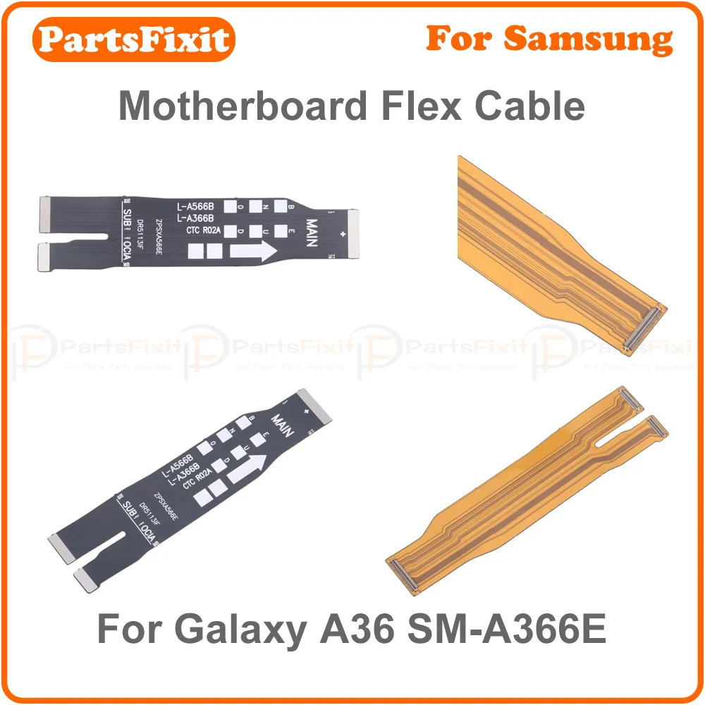 high quality main board motherboard connector sub flex cable for samsung galaxy a36 sm a366e main flex cable replacement high quality main board motherboard connector sub flex cable for samsung galaxy a36 sm a366e main flex cable replacement