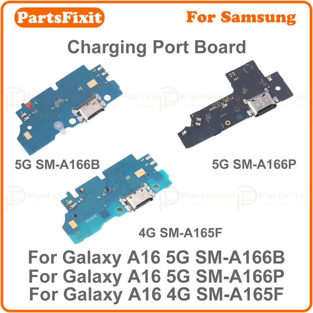 charging port board for samsung galaxy a16 5g sm a166b sm a166p 4g sm 165f dock connector charging port flex cable repair part charging port board for samsung galaxy a16 5g sm a166b sm a166p 4g sm 165f dock connector charging port flex cable repair part