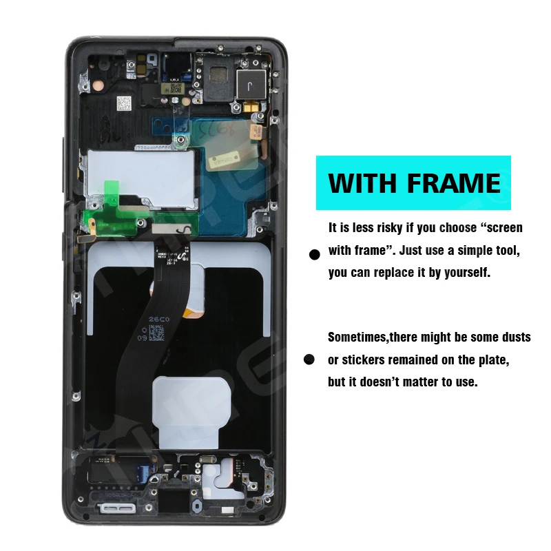 dynamic amoled 2x for samsung s21 ultra g998b g998f g998u g998w lcd display touch screen digitizer assembly replacement dynamic amoled 2x for samsung s21 ultra g998b g998f g998u g998w lcd display touch screen digitizer assembly replacement