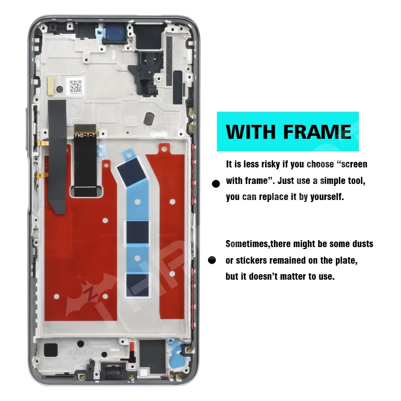 6.63" original for huawei y9a lcd frl 22, frl 23, l22, l23 display touch screen replacement for honor x10 5g tel an00 lcd 6.63" original for huawei y9a lcd frl 22, frl 23, l22, l23 display touch screen replacement for honor x10 5g tel an00 lcd
