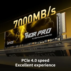 Lexar THOR PRO PCIe 4.0x4 M.2 2280 NVMe SSD Hard Drive 1TB 2TB 4TB Max 7000Mb/s Internal Solid State Drive Hard Disk for PS5 PC
