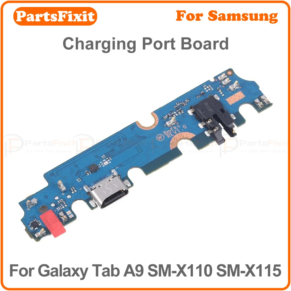 charging connector pcb board with fast charge for samsung galaxy tab a9 sm x110 sm x115 charging port board replacement charging connector pcb board with fast charge for samsung galaxy tab a9 sm x110 sm x115 charging port board replacement