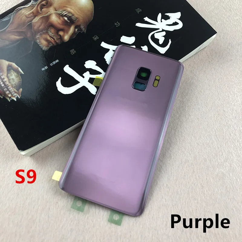 s9 housing for samsung galaxy s9 g960 5.8" glass battery back cover repair replace door rear case + camera lens s9 housing for samsung galaxy s9 g960 5.8" glass battery back cover repair replace door rear case + camera lens