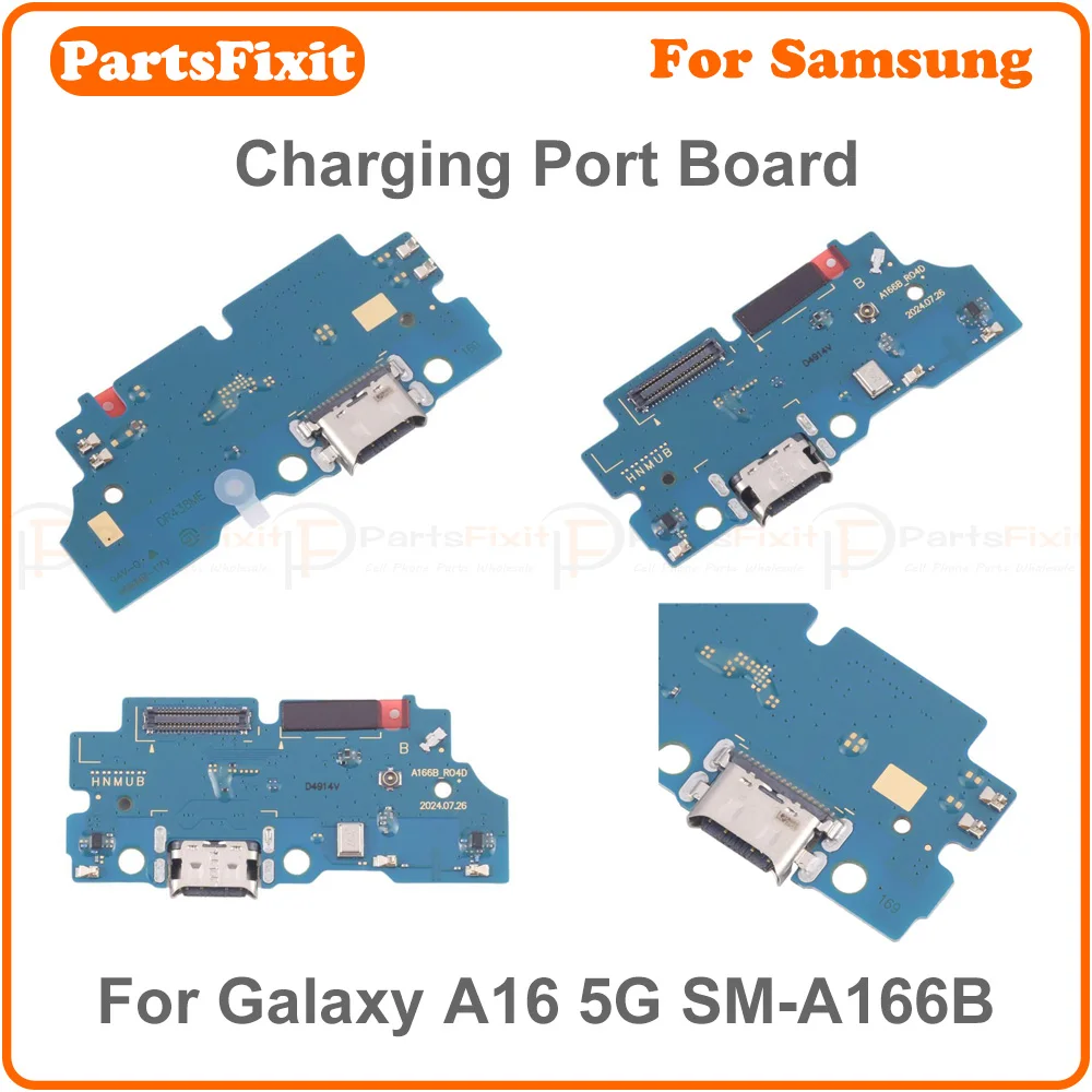 charging port board for samsung galaxy a16 5g sm a166b sm a166p 4g sm 165f dock connector charging port flex cable repair part charging port board for samsung galaxy a16 5g sm a166b sm a166p 4g sm 165f dock connector charging port flex cable repair part
